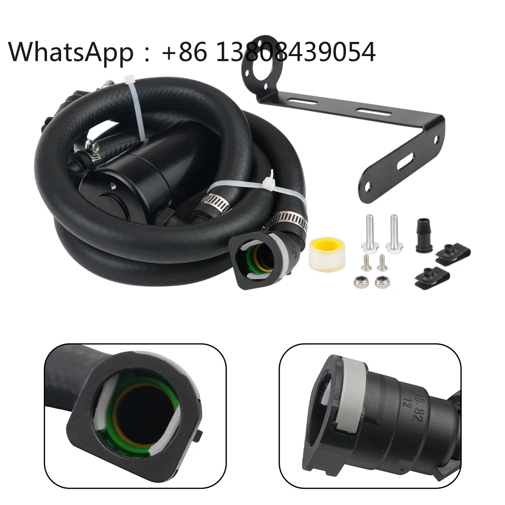 OCC-1077 Oil Catch Can Oil Separator for 11-21 Ford F150 5.0L Raptor 2.7L 3.5L Ecoboost Oil Catch Tank