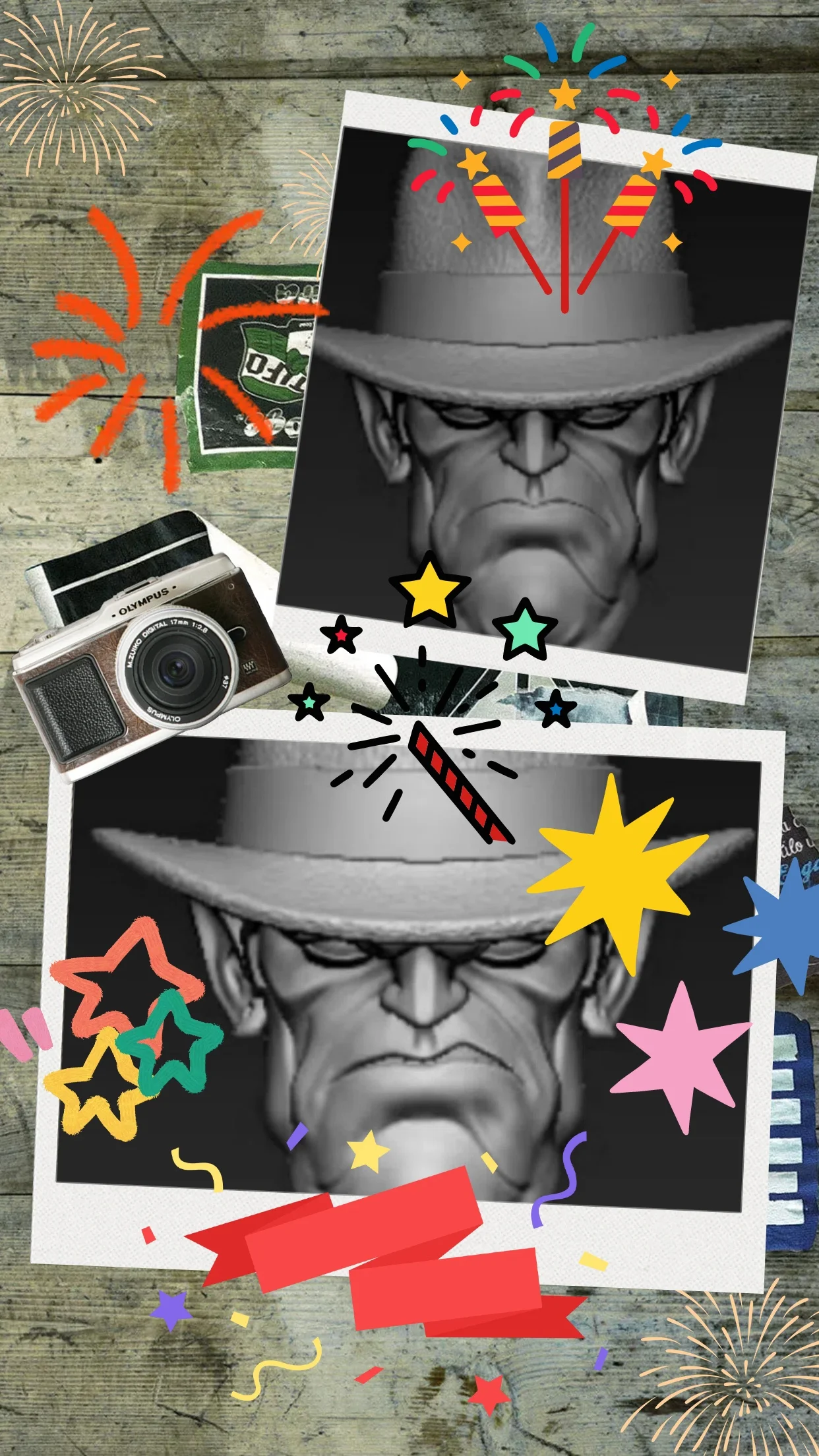 【30days Made】Pre-sale 1/12 Scale Male Soldier Comic Devil Detective Damien White Head Sculpt Accessories For 6'' Action Figure