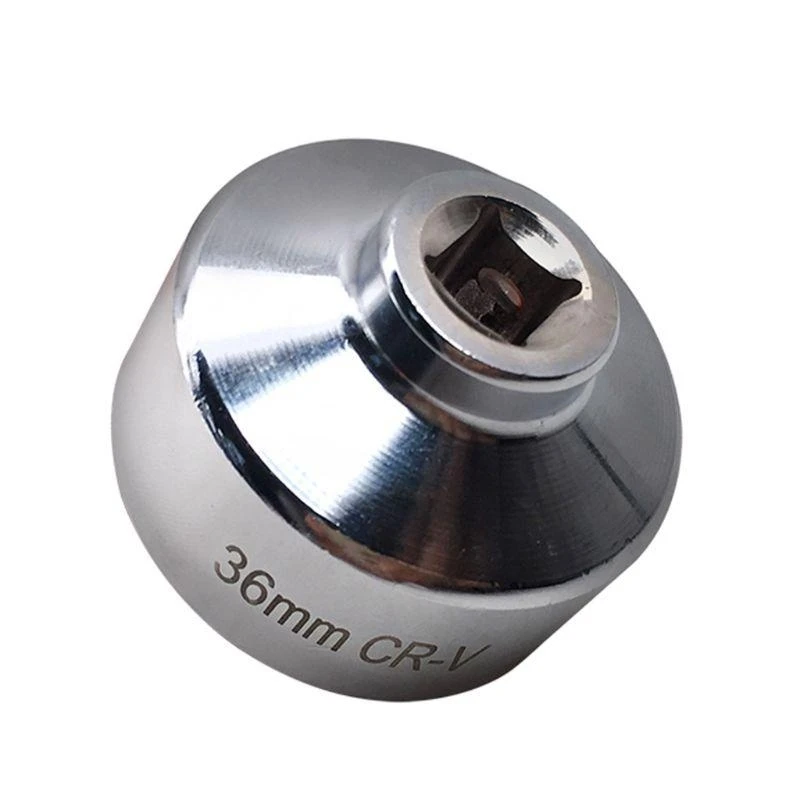 XA6H 36mm Oil Filter Socket Wrench Cup Type Cap Removal Set With 3/8