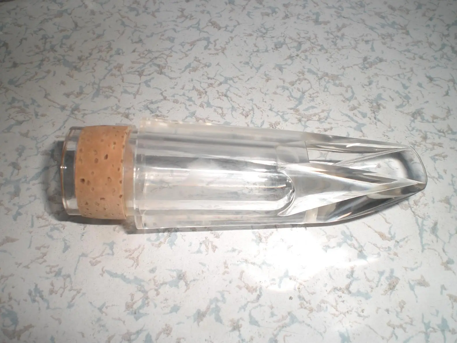 1PC Bb Clarinet Mouthpiece B Clarinet Transparent Mouthpiece Crystal Mouthpiece