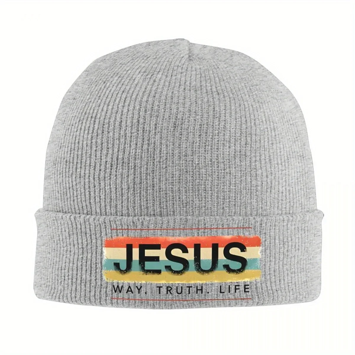 Jesus Beanie Hats Way Skullies Beanies Outdoor Sport Warm Soft Men Women Caps Winter Design Casual Bonnet Hats Gift