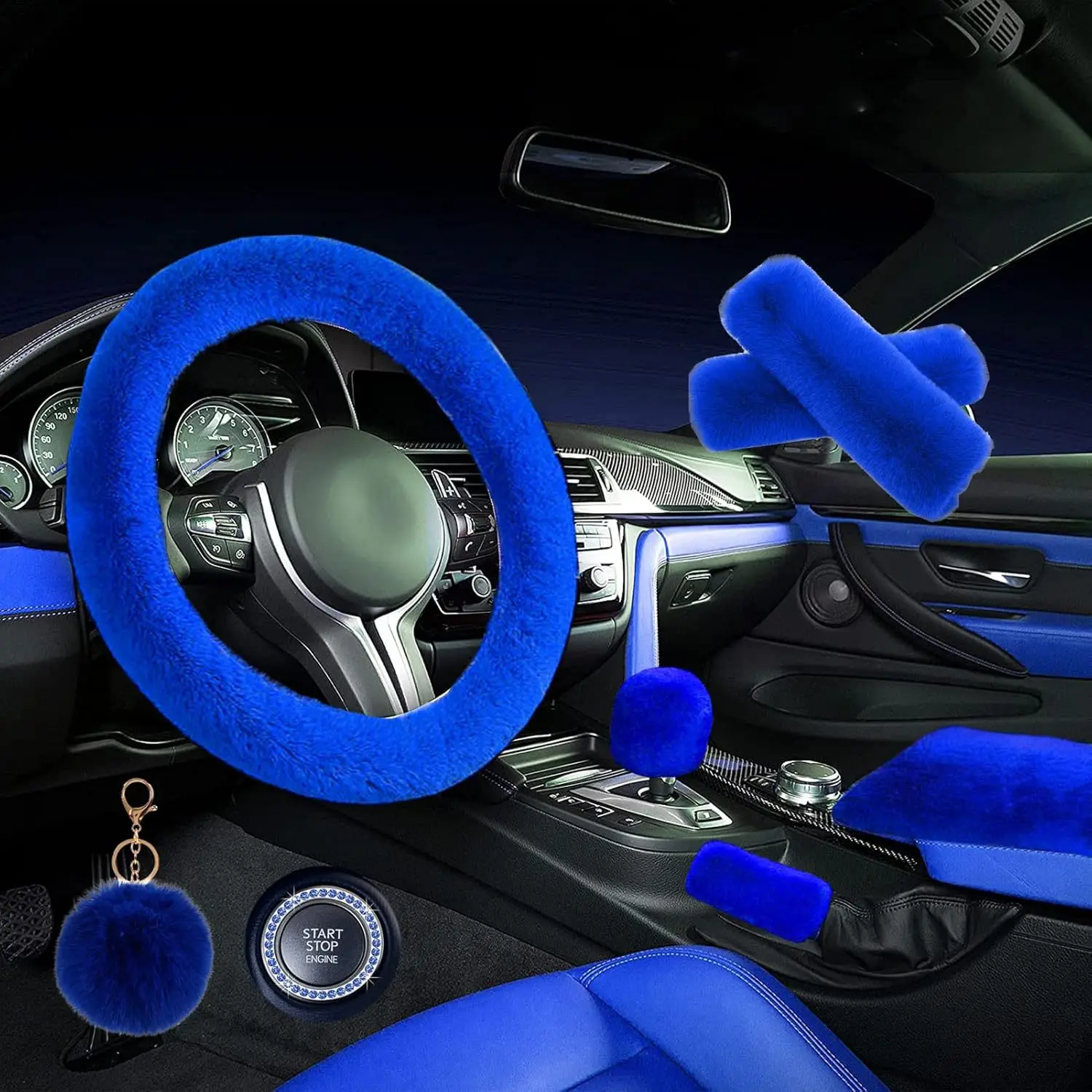 Car Steering Wheel Cover For Peugeot 301 307 Sw 508 308 206 4007 2008 5008 2010 3008 2014 2015 2016 2017 2018 2019 Accessories view 3