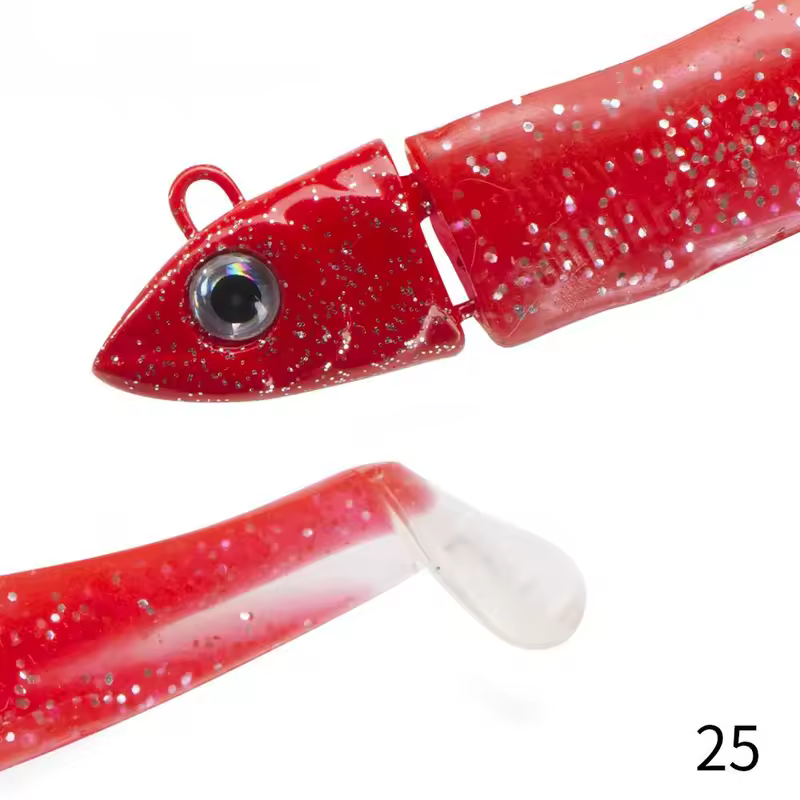 Hunthouse Fishing Barre T. Minnow Lure 7g/12g/25g/40g/60g/90g/120g JIgging Head Soft Silicone Bait Wobblers For Bass Pike Leurre - Image 16
