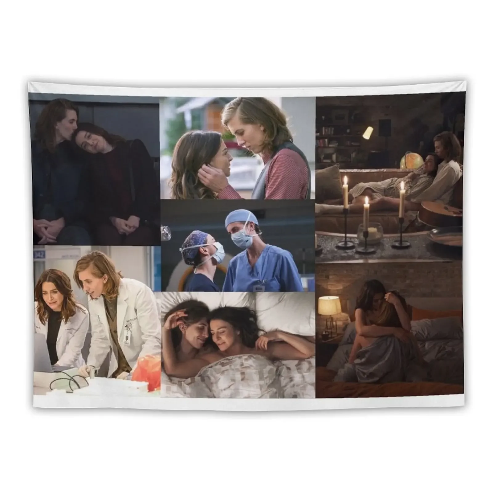 

Kaimelia Large Collage Designed for Blankets Tapestry Luxury Living Room Decoration Room Decorations Aesthetic Tapestry