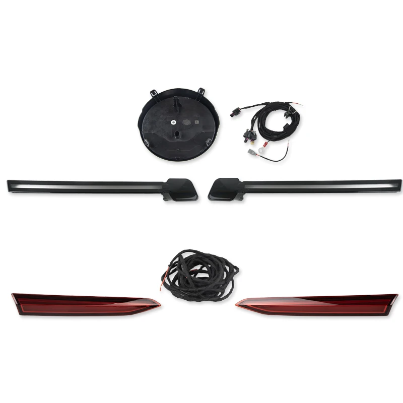 

Светодиодные фары для передней решетки и задние фонари для VW ID3, светящийся логотип решетки, дневные ходовые огни, светодиодные фонари заднего бампера, свет B Light