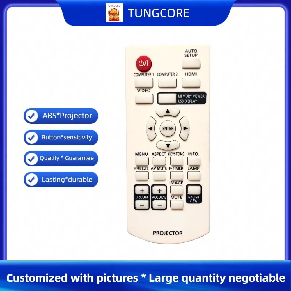 Remote Control for Panasonic Projector PT-LW335 PT-LB332 PT-TX312 PT-TW342 PT-LW362 PT-LW312 PT-LB412 LB383 PT-LB353 PT-LW375