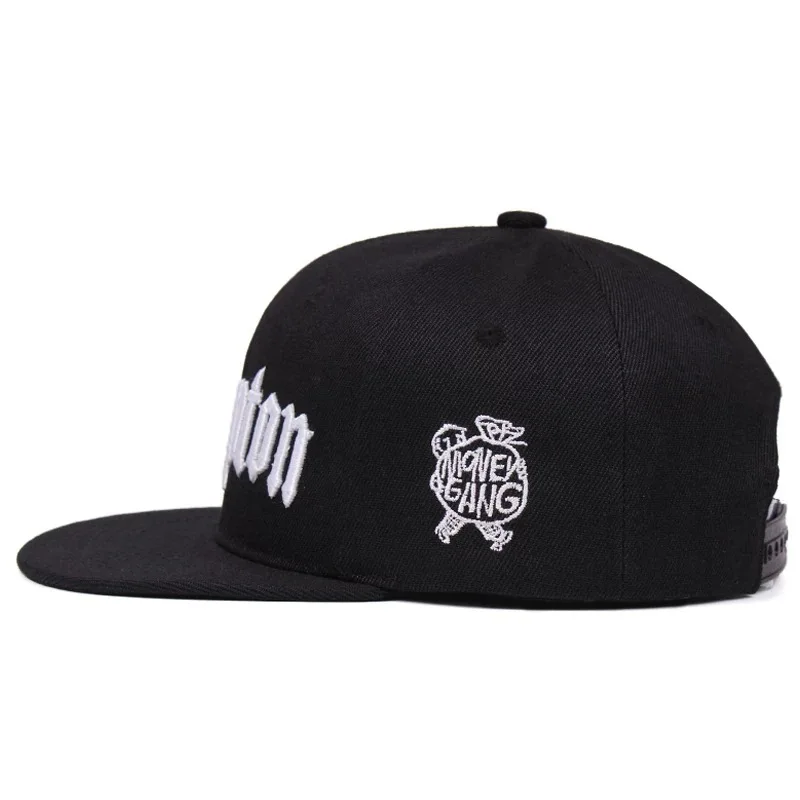 New COMPTON Embroidery Snapback Hat Youth Hip Hop Flat Brim Baseball Cap Kpop Headwear for Men Women Street Dance Gangster Caps