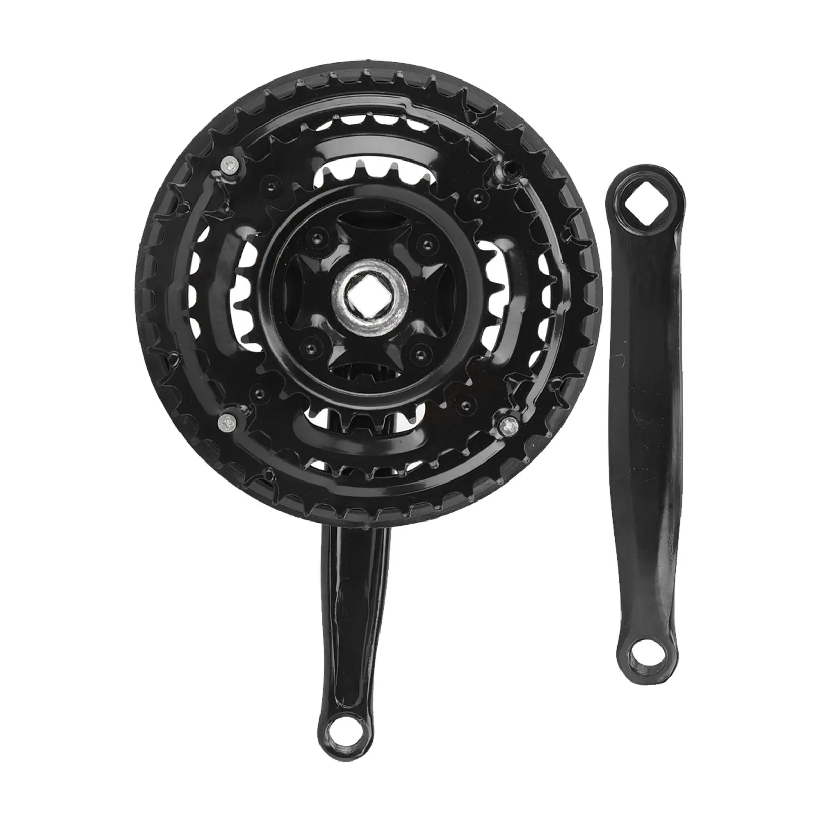 Crankset Crankbank 24-34-42T Met Kettingen Afdekking Voor Mountainbike Crankstel Met Variabele Snelheid