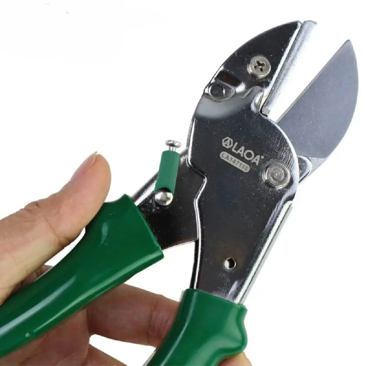 LAOA 8In Pruning Shears SK5 Steel Blade Anti-Rust Garden Scissors 15-20mm Cut Capacity Comfort Grip Hand Pruner with Safety Lock