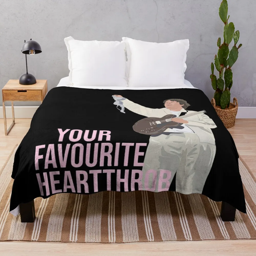 

Lewis Capaldi Throw Blanket Luxury Designer Travel Retros Hairys Blankets