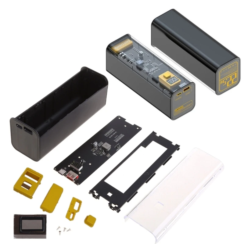 Professional PD22.5W Dual-Direction Fast Charging Case Case 8x 21700