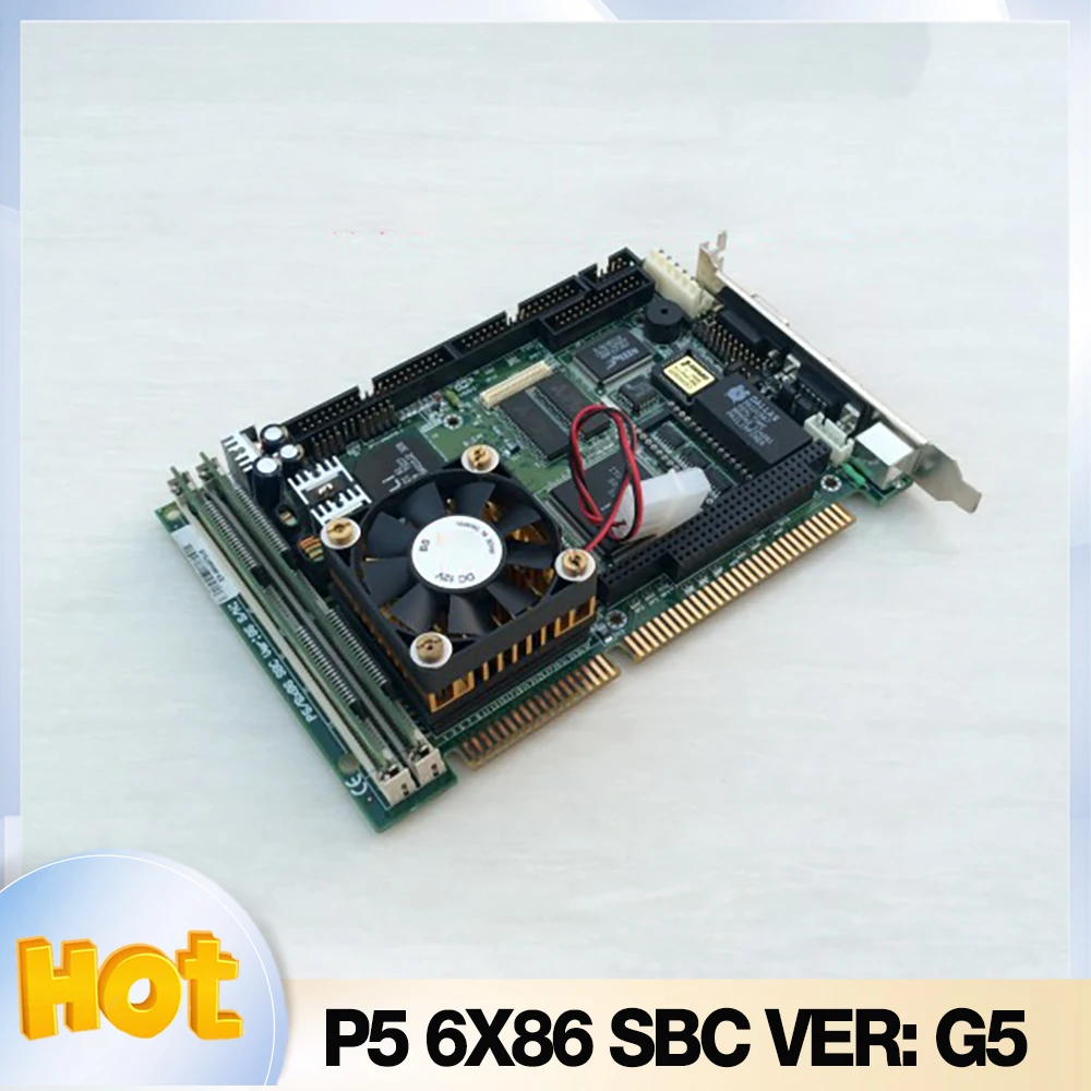 

P5 6X86 SBC VER: G5 original industrial control computer motherboard