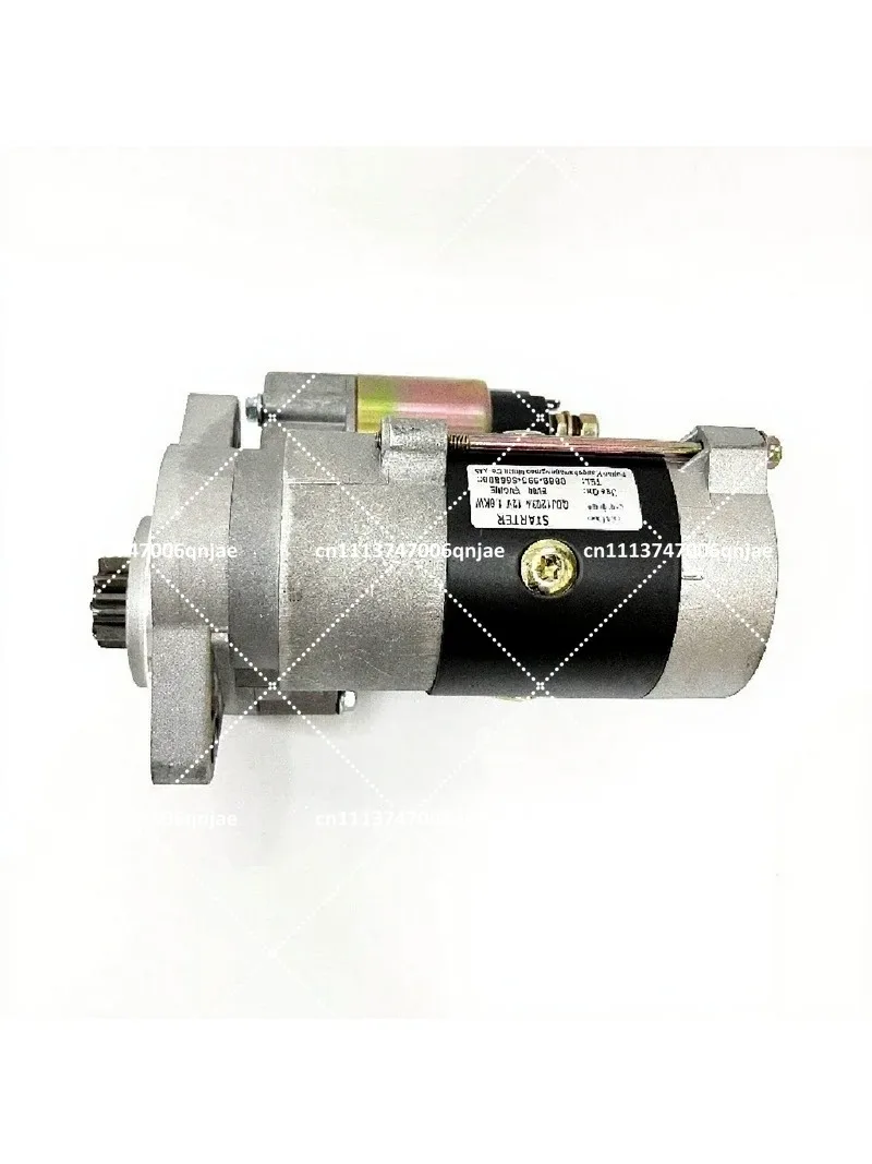 12V 1.6KW Starter Motor 9 Teeth for EV80 Twin Cylinder Diesel Generator Engine