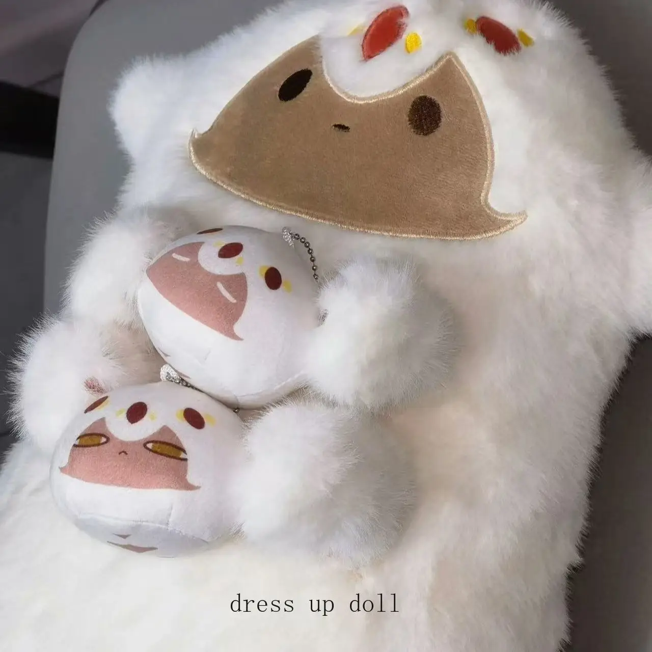 

Мягкая плюшевая игрушка-подушка Faputa из игры Made in Abyss, милая мультяшная фигурка, хлопковая кукла, плюшевый идол, талисман, подарок на Хэллоуин