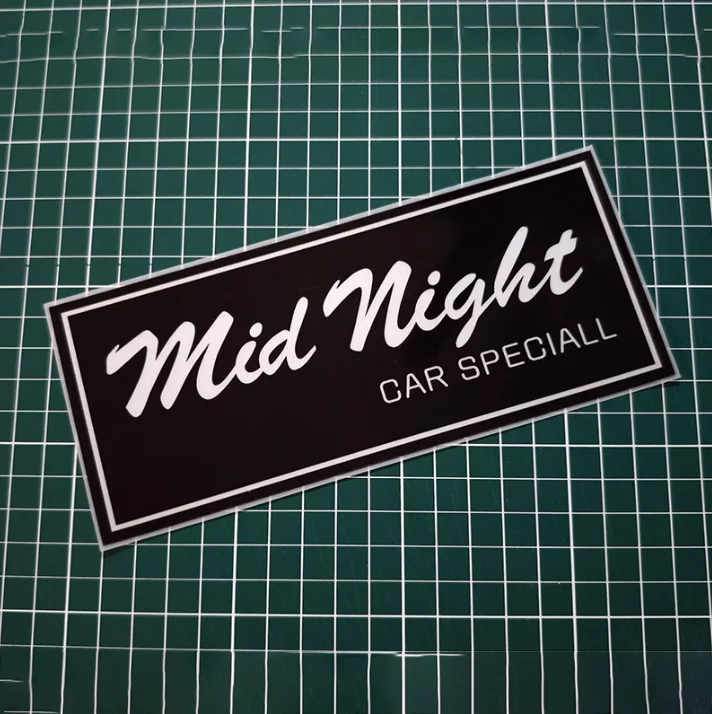 Car Styling and Decals Automobile Exterior Decorate Motocross Stickers for Mid Night Car Special