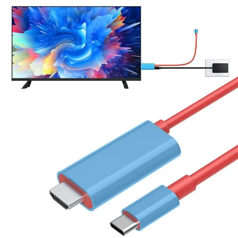DT51 USB-C to Cable 2M 4K@60Hz Fast Charging for Switch TV HD Projection