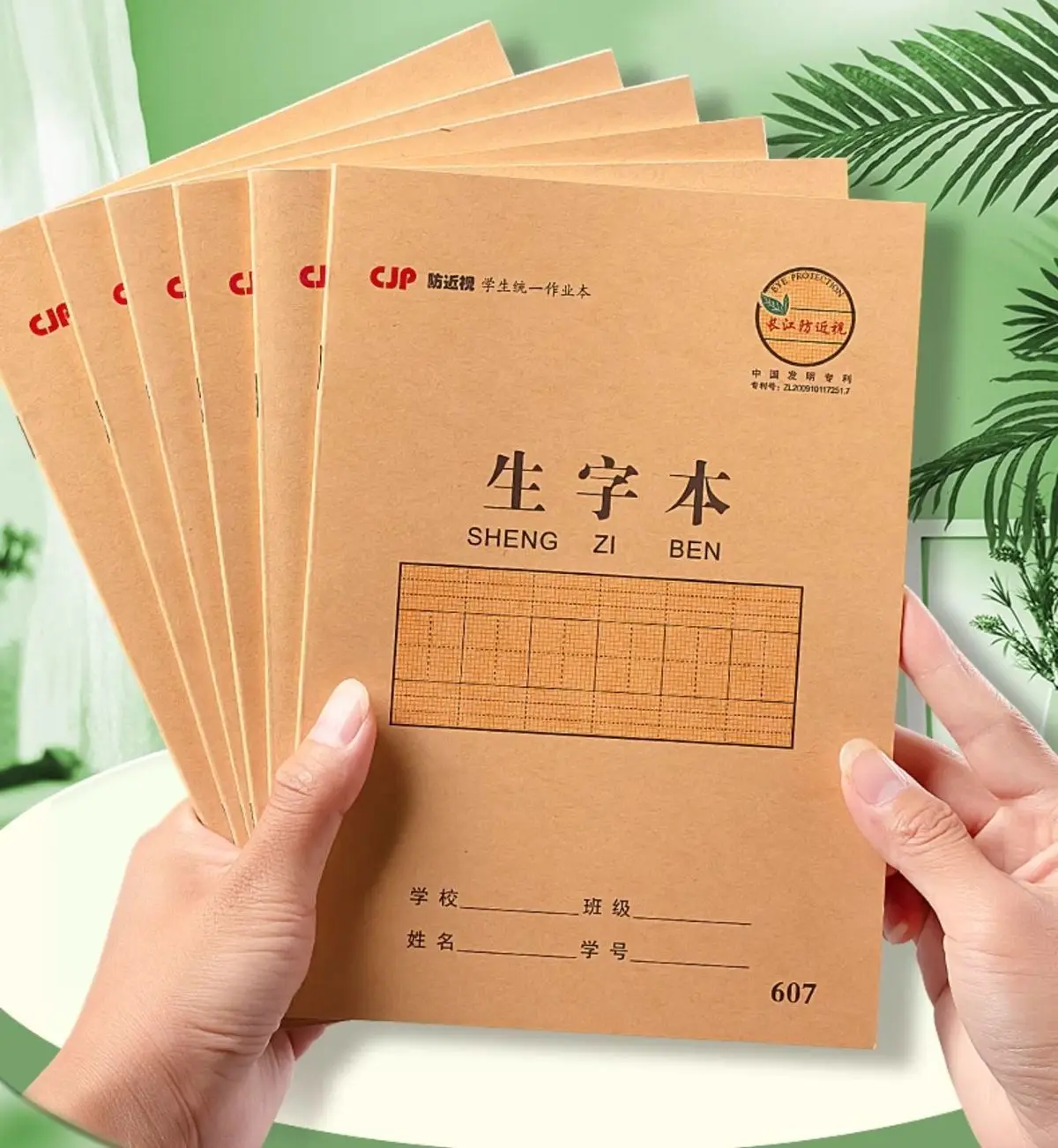 5PCS Tianzige 25K Übungsbuch-Set für Grund- und Sekundarschüler, Anti-Myopie, Schreibwaren zum Lernen chinesischer Schriftzeichen – Detail 3