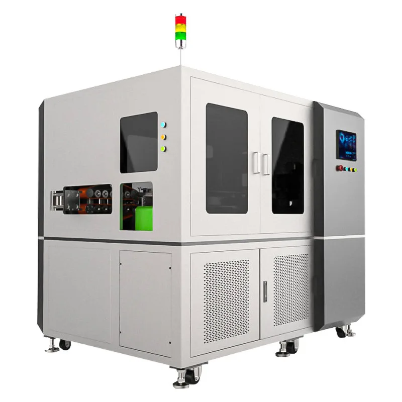 

Automatic large square rotary peeling and cutting machine