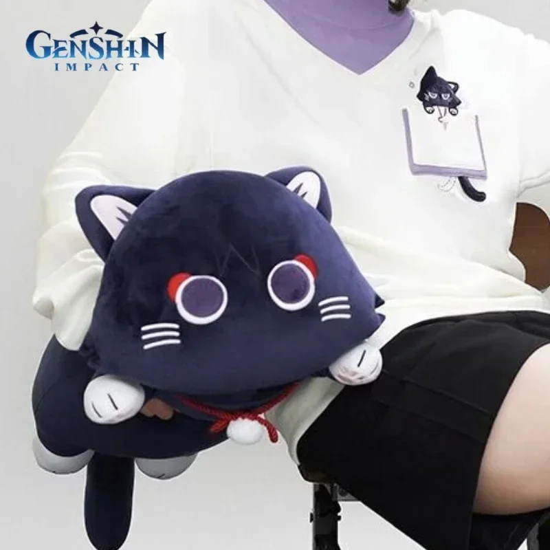 

60/100 см Kawaii Genshin Impact Wanderer плюшевые игрушки, плюшевые куклы Scaramouche Plushie, декоративная подушка, подушка, аниме-фигурка, мягкая набивная аниме