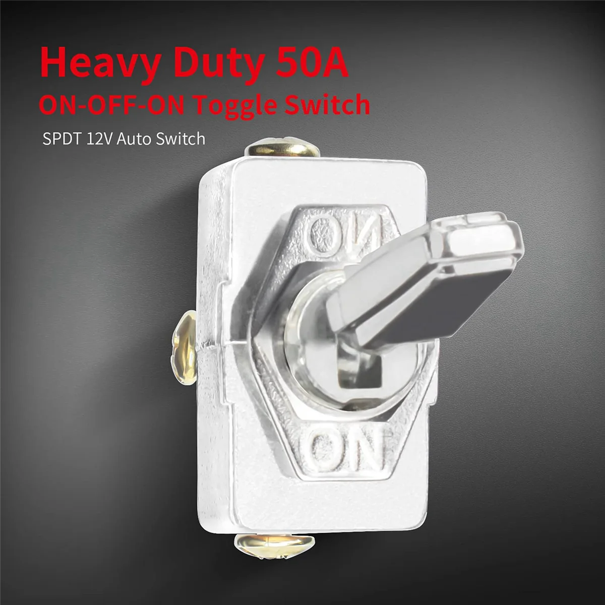 50A 12V DC Heavy Duty Toggle Switch R13-401-103 Car Toggle Switch Car Modified High Current Toggle Switch