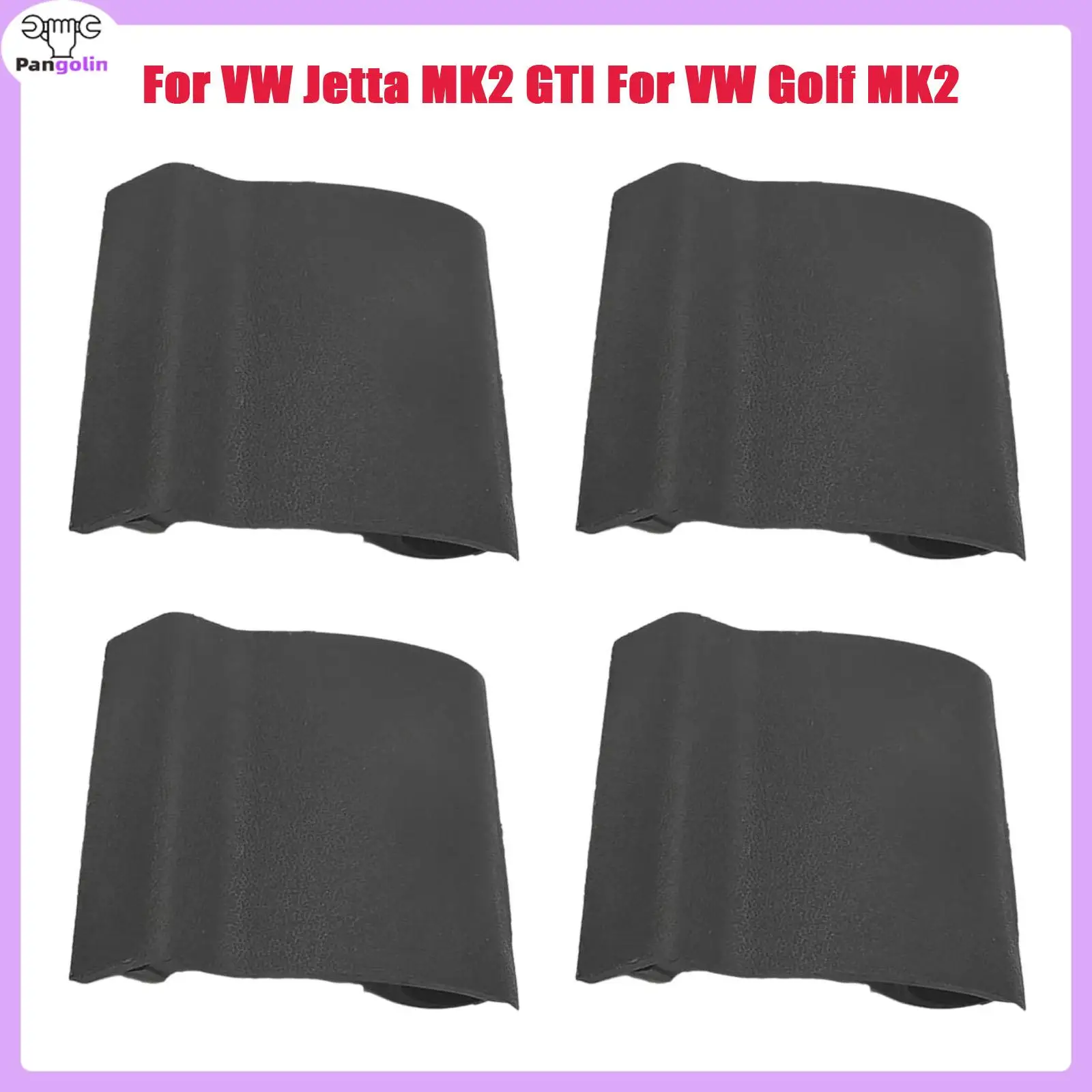 4pcs 191853917 New Sill Side Skirt Jacking Point Cap Trim For VW Jetta MK2 GTI For VW Golf MK2 Auto Parts