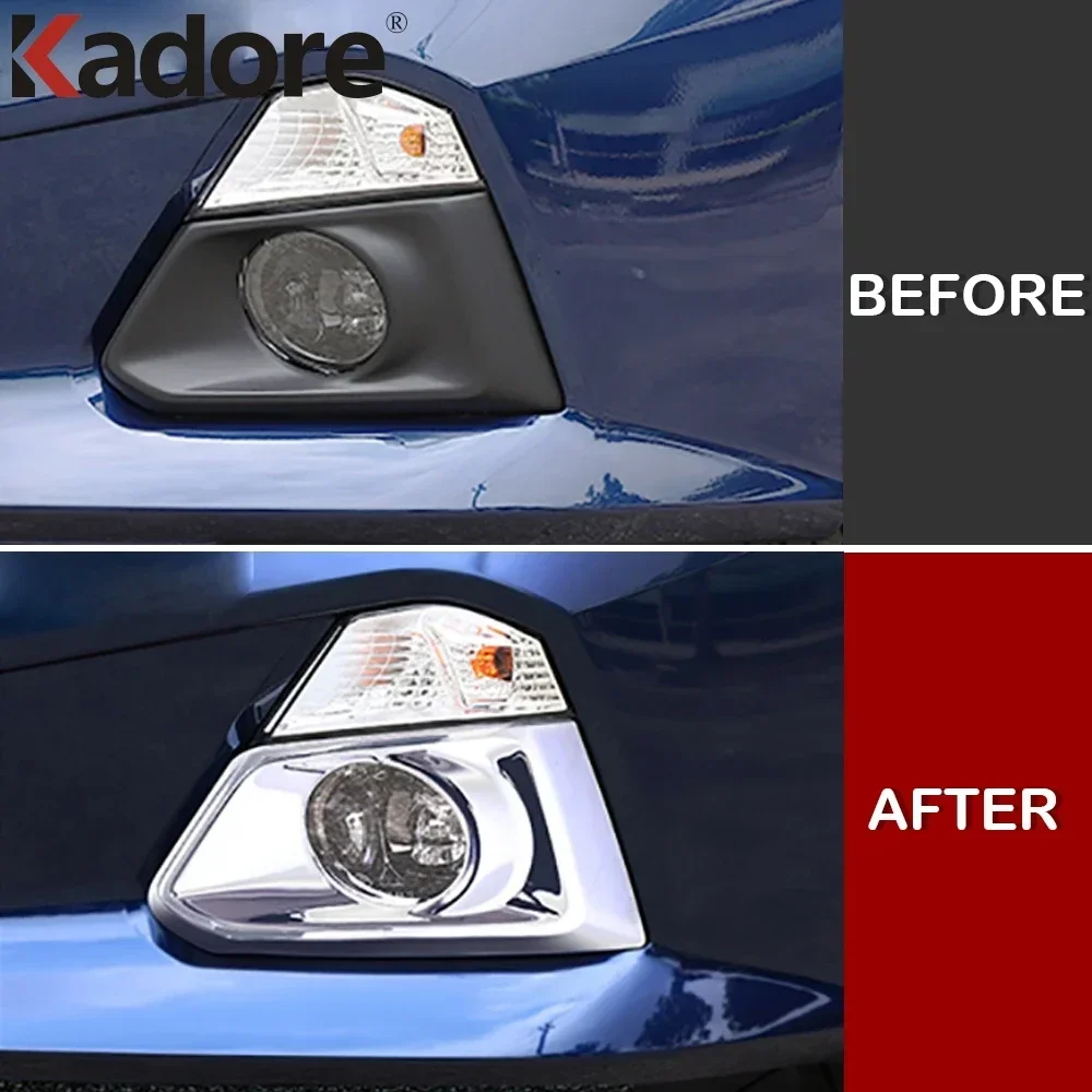 For Nissan Altima 2019 2020 2021 2022 Edition ONE Chrome Front Foglight Cover Fog Light Trim Car Sticker Exterior Accessories