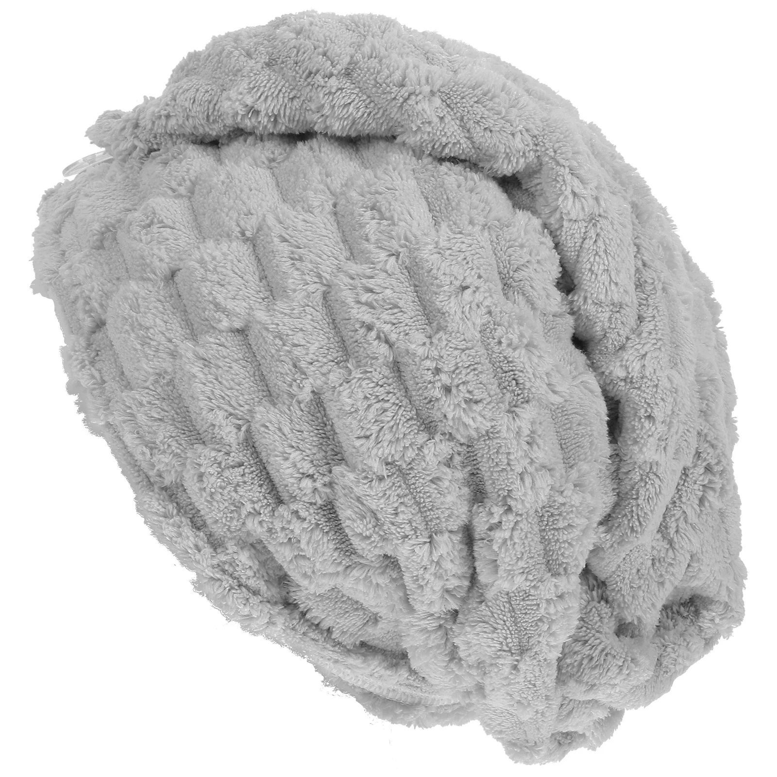 

Fast Drying Hair Turban Towel Wrap Thickened Cloud Velour Material for Women Wet Hair Care Shower Bathing Multi Use Head Cover