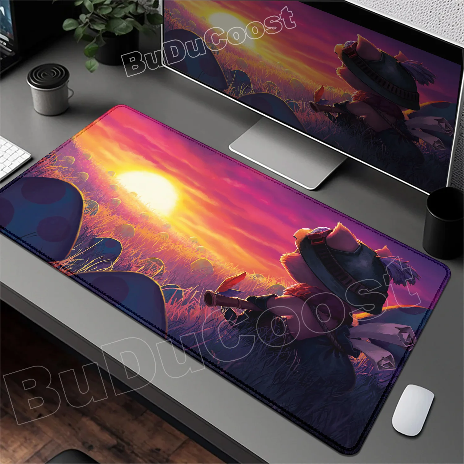 

New Hot Gaming League of Legends LOL Mouse Pad XXL Anti-slip Rubber Keyboard Pad Large Mousepad Laptop Game PC Computer Desk Mat