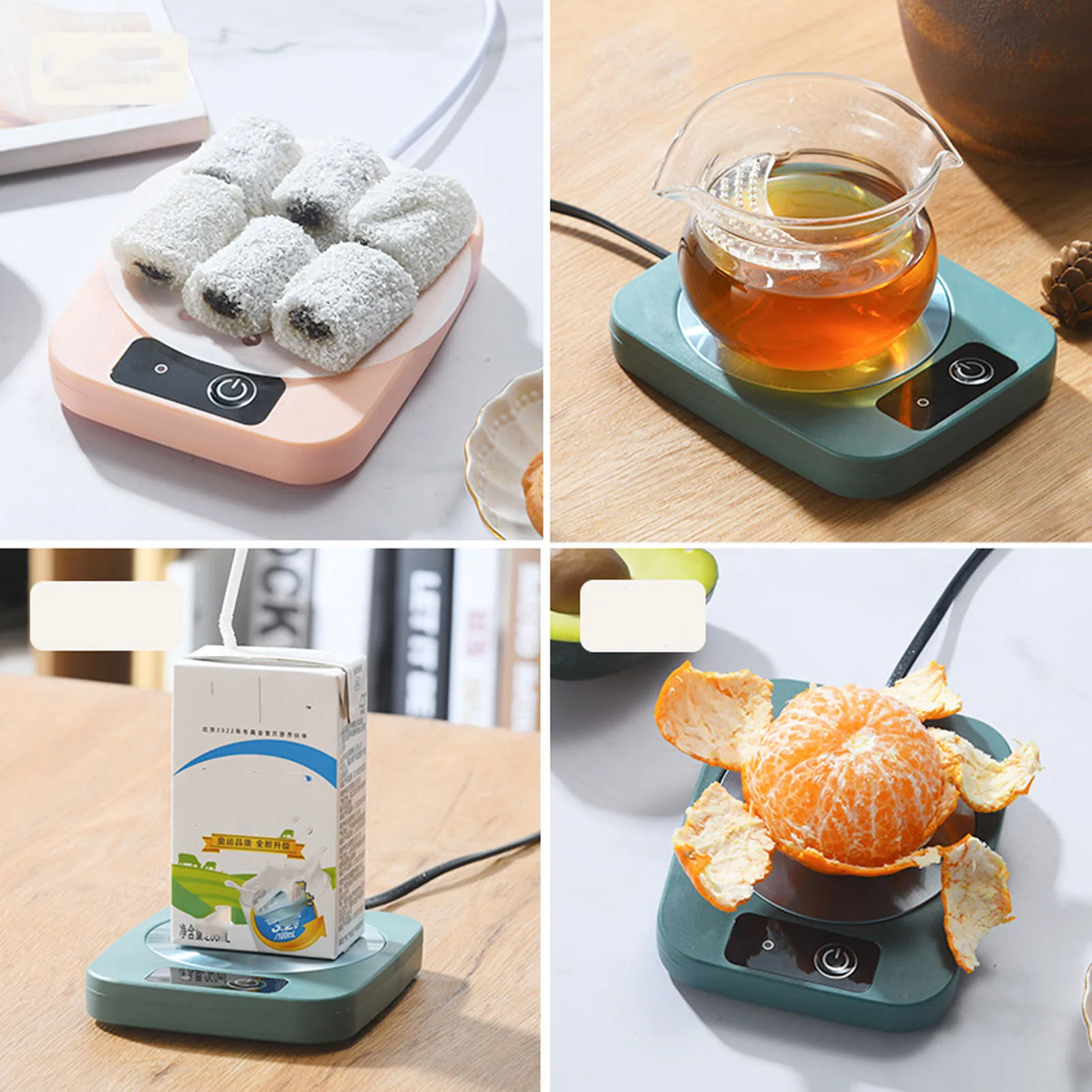 USB Electric Heater Cup Mug Warmer Coffee Mug Warmer Heater Warm Mat Constant Temperature Coaster For Home Office Gifts