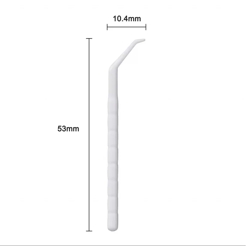Lit-Pack (manufacturer) Angle Toothpick 45/90 Degree Dental Scaler Pick Teeth Interdental Backside Indepth Clean 200pcs/bottle