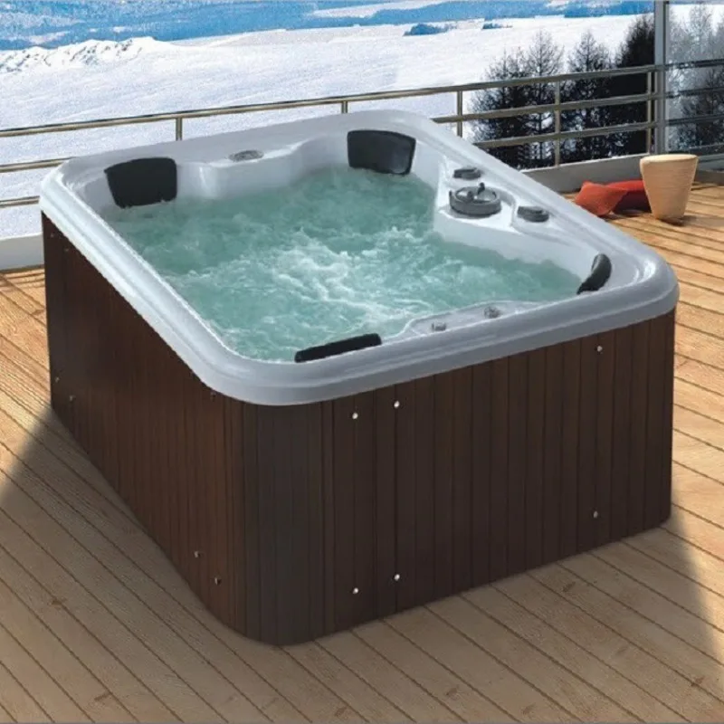 Supply of acrylic large bathtub, outdoor 4-person swimming pool, surfing bathtub, massage SPA, 2.1m bathtub