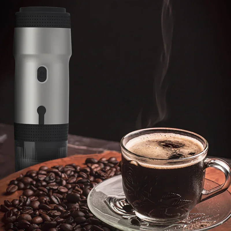 Portable Fully Automatic Espresso Capsule Coffee Machine For Large and Small Capsules Of Coffee Powder Electric Coffee Machine