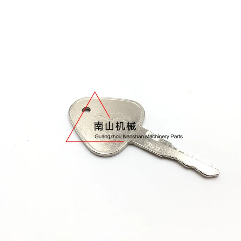 

Excavator Part Ignition Key Car Door Key Ignition Key For Shandong Lingong 60/65/75/80/85/90