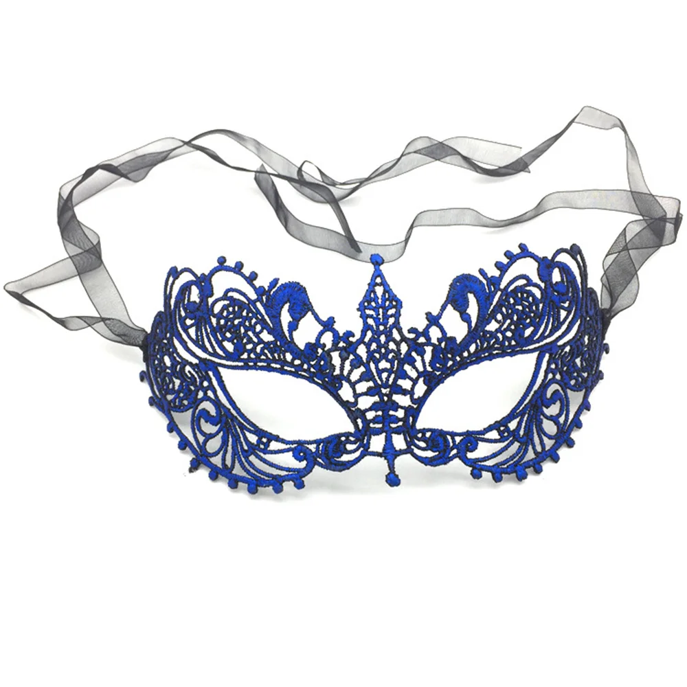 Hollow Lace Masquerade For Women Girl Half-face Mask Princess Makeup Party Cosplay Prom Props Costume Nightclub Queen Eye Mask