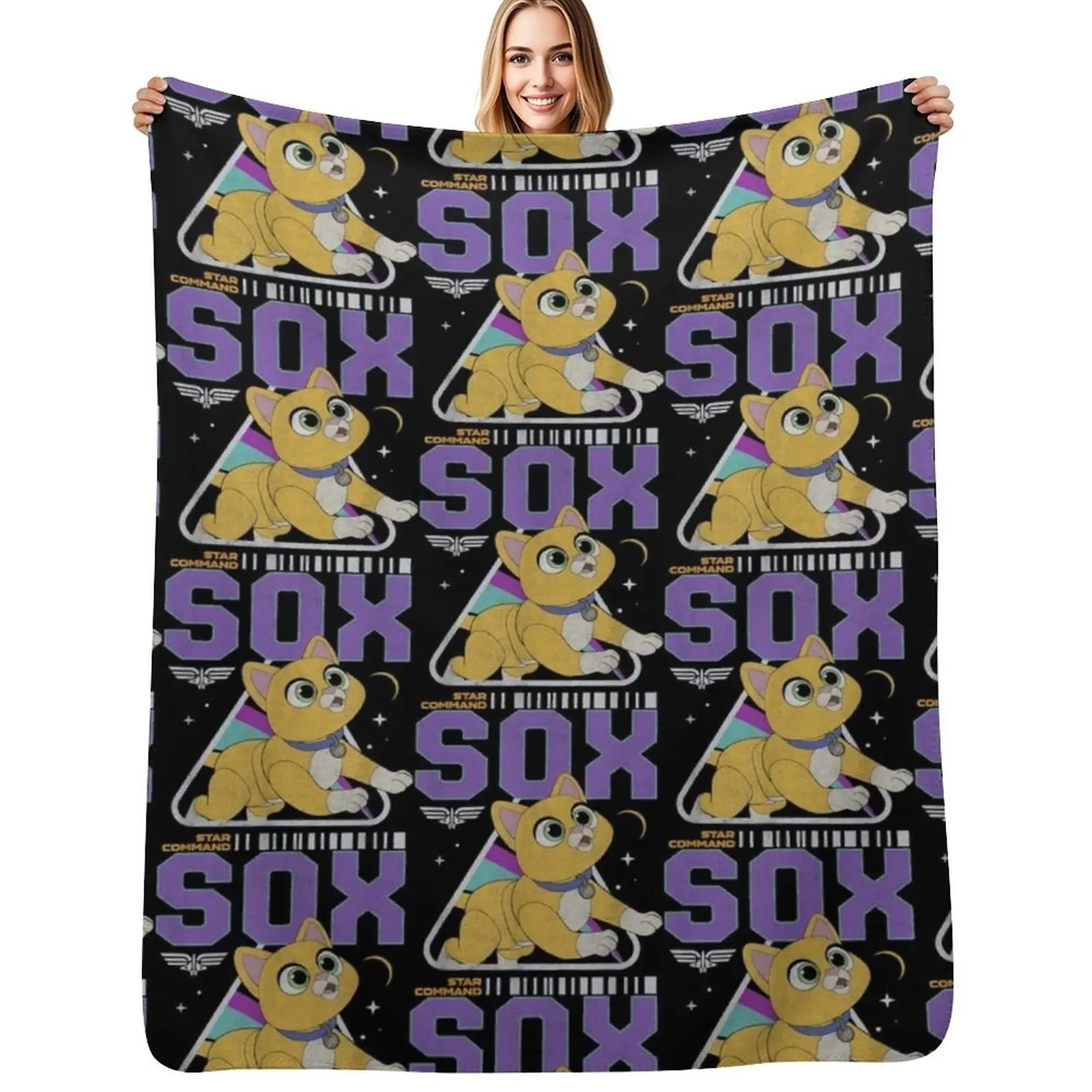 

Sox Lightyear Sox Lightyear Throw Blanket Faux Fur Soft Warm Blanket for Bed