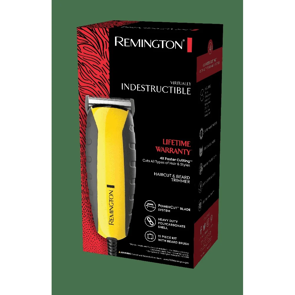 Durevole tagliacapelli per taglio di capelli Set da 15 pezzi Potenza industriale Motore super magnetico Lame di precisione Pettini regolabili Facile da pulire