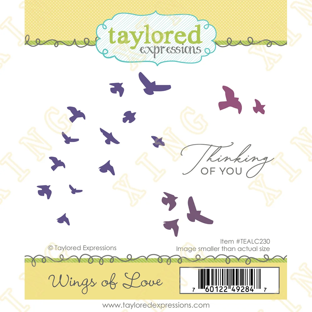 

Wings of Love Clear Silicone Stamps DIY Scrapbook Diary Decoration Embossed Paper Card Album Craft Template 2023 New Arrival