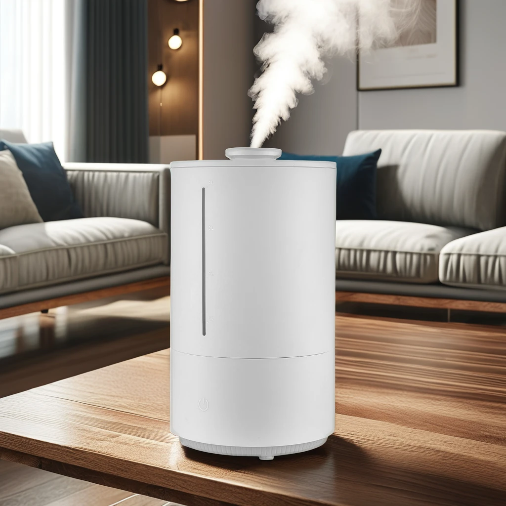 4L USB Mini Electric Comfort Air Humidifier Aroma Functions 1-Year Factory Warranty Portable Installation 5V Plug Power Home Car