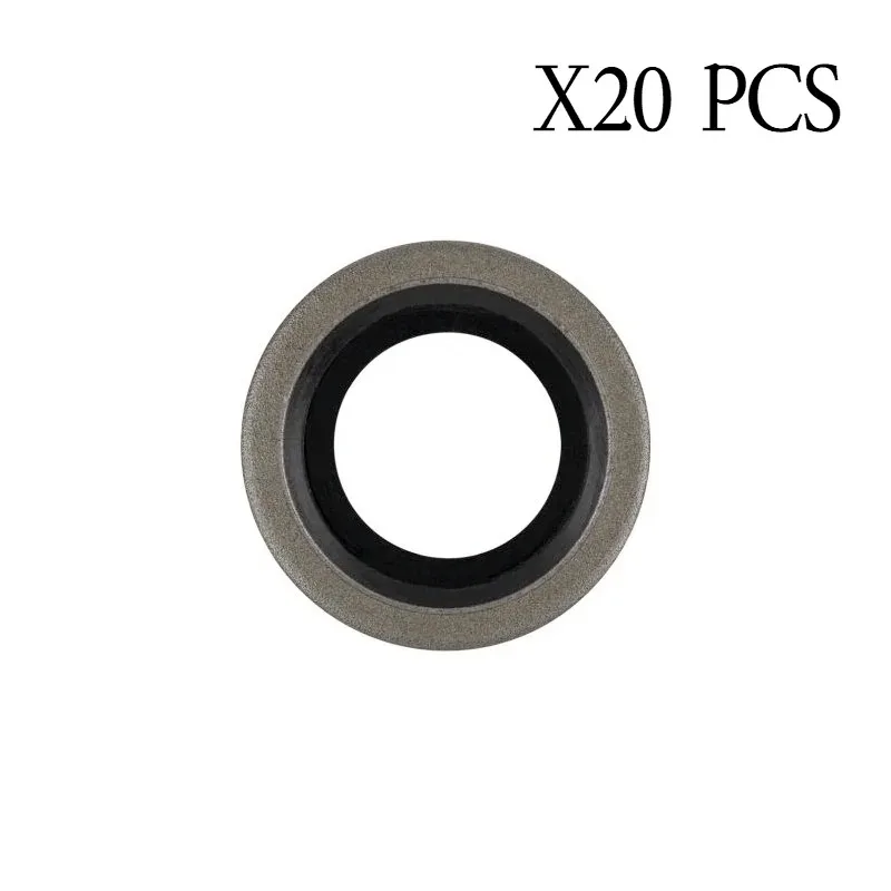 016454 016465 016393 016488 Oil Drain Screw Gasket 20pcs for Peugeot Citroen Toyota Renault Fiat Iveco Nissan Volvo