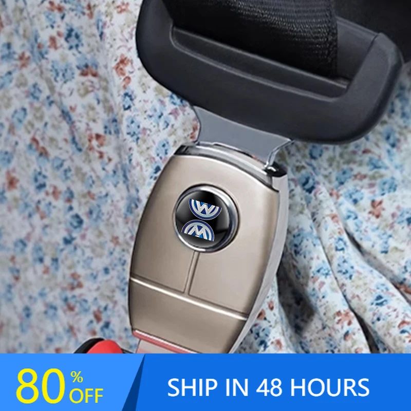 

For VW 1/2Pc Car Seat Belt Clip Extension Plug Buckle Car Accessories For Volkswagen Jetta MK5 Golf Passat 3B7 601 171 Car