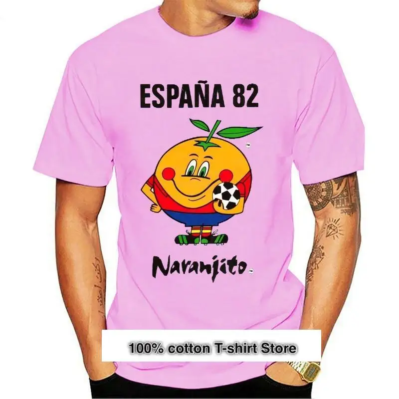 New Men Short sleeve tshirt Espana 82   Spain   T Shirt Women t-shirt