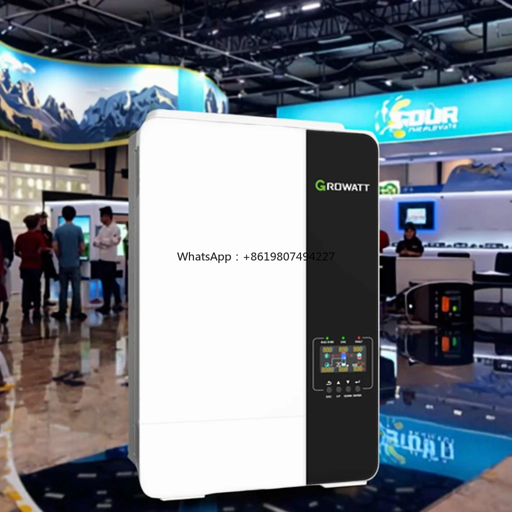 

SPF 3500ES 3.5KW Solar Inverter Single Phase 60A/80A Off-Grid 93% Efficiency 6 Units Parallel