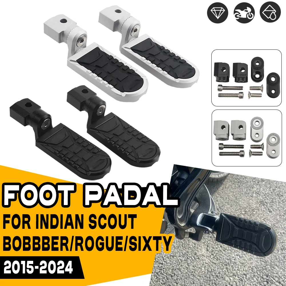 

Для Indian Scout Sixty Bobber Twenty Scout Rogue ABS передние подножки, подножки для мотоциклов, подножки для педалей, подножки для водителя