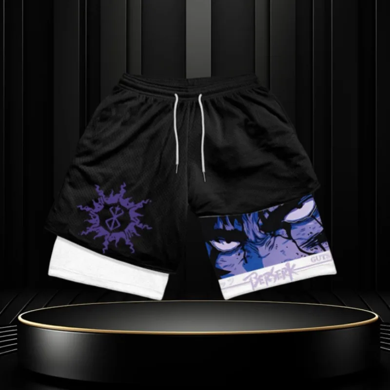 

2025 Sports Saudi Shorts Summer American Through Dry Printing Fitness Loose Casual Men Moto Quick Drying Hot Selling Highquality