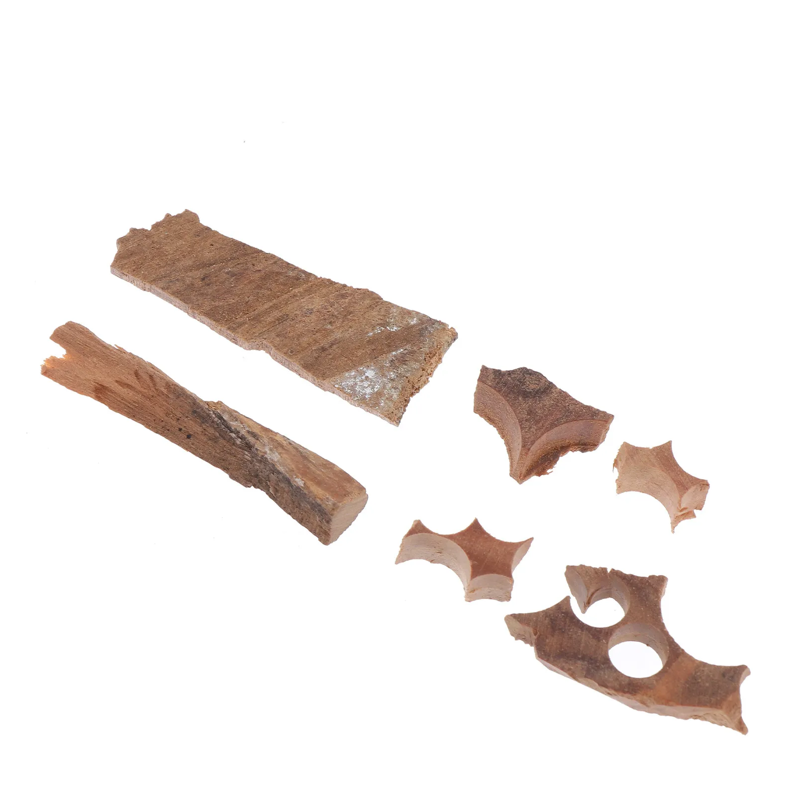 1Set Premium Sandalwood Scraps Natural Incense Material for Aromatherapy Relaxation Home Meditation Stress Relief Healing
