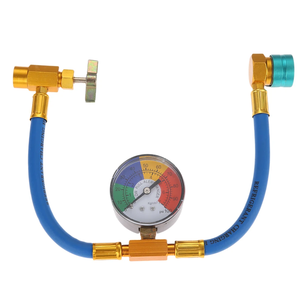 

R1234YF Автомобильная труба для зарядки хладагента 14 мм с низкой стороны, быстроразъемный соединитель, шланг переменного тока, заправка для заправки хладагента для автомобиля, автомобиля