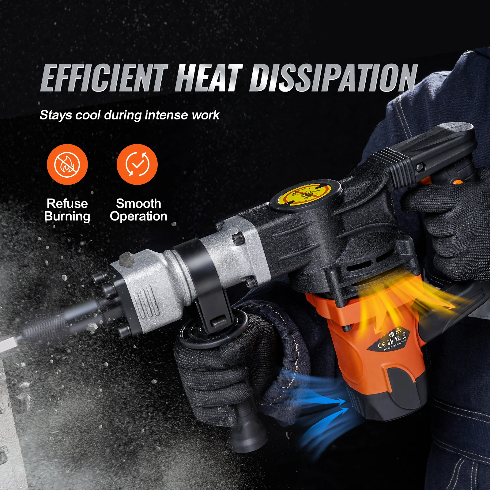 SucceBuy Martillo Demoledor El - Concrete Breaker Demolition reseña y precio