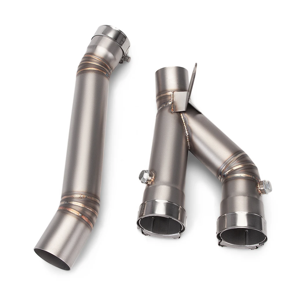 

For YZF-R1 R1 R1M MT10 2015 - 2024 Motorcycle Exhaust Escape System Mid Link Pipe Connect Original Muffler