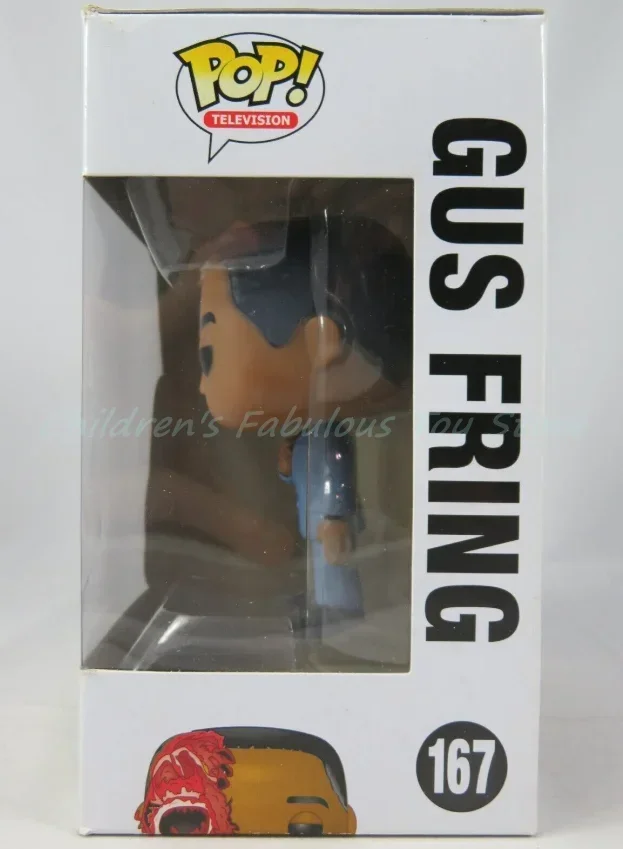 NOVO Funko POP! Quebrar o mau # 167 Gus Fring (Dead) Vaulted Rare Vinyl Action Figures Modelo Brinquedos para crianças Presente