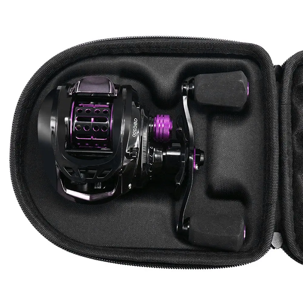 Box Fishing Tackle Gear Tackle Cover Baitcasting Wheel Bag Fishing Reel Bag Bait Casting Reel Case Fishing Reel Protective Case